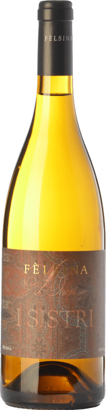 17,95 € Envio grátis | Vinho branco Fèlsina I Sistri I.G.T. Toscana Tuscany Itália Chardonnay Garrafa 75 cl