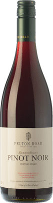 75,95 € Бесплатная доставка | Красное вино Felton Road Bannockburn старения I.G. Central Otago Центральная Отаго Новая Зеландия Pinot Black бутылка 75 cl