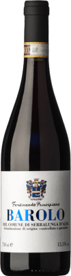 45,95 € Free Shipping | Red Wine Ferdinando Principiano Serralunga D.O.C.G. Barolo Piemonte Italy Nebbiolo Eco — Organic 75 cl