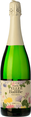7,95 € Envío gratis | Espumoso Blanco Ferré i Catasús Celler Ballbé Brut Nature Joven D.O. Cava Cataluña España Macabeo, Xarel·lo, Parellada 75 cl