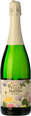 9,95 € 免费送货 | 白起泡酒 Ferré i Catasús Celler Ballbé Brut Nature 年轻的 D.O. Cava 加泰罗尼亚 西班牙 Macabeo, Xarel·lo, Parellada 瓶子 75 cl