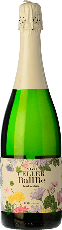 7,95 € Free Shipping | White Sparkling Wine Ferré i Catasús Celler Ballbé Brut Nature Young D.O. Cava Catalonia Spain Macabeo, Xarel·lo, Parellada 75 cl