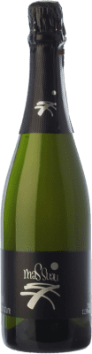 9,95 € Spedizione Gratuita | Spumante Bianco Ferré i Catasús Mas Suau Brut Nature Riserva D.O. Cava Catalogna Spagna Macabeo, Xarel·lo, Parellada 75 cl