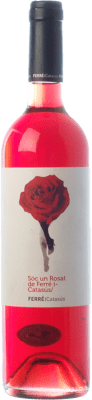 9,95 € Бесплатная доставка | Розовое вино Ferré i Catasús Sóc un Rosat D.O. Penedès Каталония Испания Merlot бутылка 75 cl