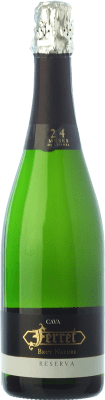 13,95 € Kostenloser Versand | Weißer Sekt Ferret Brut Nature Reserve — Gereift D.O. Cava Katalonien Spanien Macabeo, Xarel·lo, Parellada 75 cl