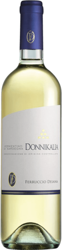 14,95 € Бесплатная доставка | Белое вино Ferruccio Deiana Donnikalia D.O.C. Vermentino di Sardegna Sardegna Италия Vermentino — Верментино Бутылка 75 cl