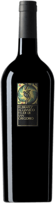 10,95 € Free Shipping | Red wine Feudi di San Gregorio Rubrato D.O.C. Irpinia Campania Italy Aglianico Bottle 75 cl