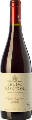 19,95 € Free Shipping | Red wine Feudo Montoni Lagnusa I.G.T. Terre Siciliane Sicily Italy Nero d'Avola Bottle 75 cl