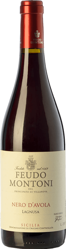 25,95 € Envoi gratuit | Vin rouge Feudo Montoni Lagnusa I.G.T. Terre Siciliane Sicile Italie Nero d'Avola Biologique Bouteille 75 cl