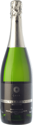 15,95 € 免费送货 | 白起泡酒 Ca N'Estella Rabetllat i Vidal Brut Nature 预订 D.O. Cava 加泰罗尼亚 西班牙 Macabeo, Xarel·lo, Chardonnay 瓶子 75 cl
