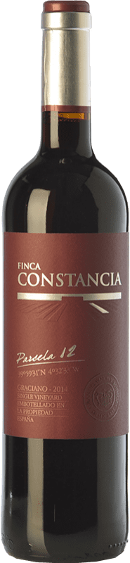 9,95 € 免费送货 | 红酒 Finca Constancia Parcela 12 年轻的 I.G.P. Vino de la Tierra de Castilla 卡斯蒂利亚 - 拉曼恰 西班牙 Graciano 瓶子 75 cl