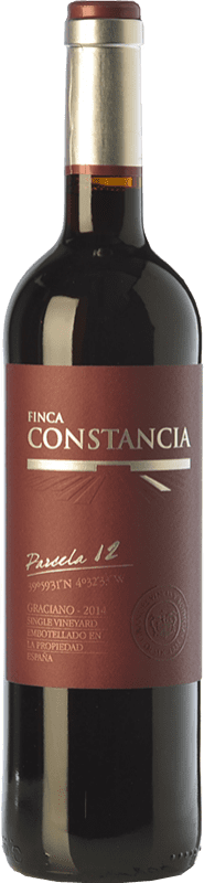 10,95 € Envio grátis | Vinho tinto Finca Constancia Parcela 12 I.G.P. Vino de la Tierra de Castilla Castela-Mancha Espanha Graciano Garrafa 75 cl