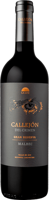 26,95 € Free Shipping | Red Wine Finca La Luz Callejón del Crimen Grand Reserve — Long Barrel-Aged I.G. Valle de Uco Uco Valley Argentina Malbec Bottle 75 cl