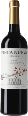 14,95 € 免费送货 | 红酒 Finca Nueva 岁 D.O.Ca. Rioja 拉里奥哈 西班牙 Tempranillo 瓶子 75 cl