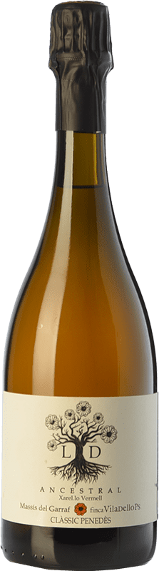 21,95 € 送料無料 | 白スパークリングワイン Finca Viladellops LD Ancestral D.O. Penedès カタロニア スペイン Xarel·lo Vermell ボトル 75 cl