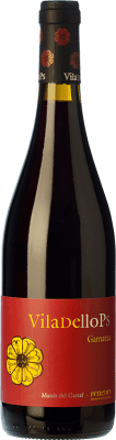 10,95 € Free Shipping | Red wine Finca Viladellops Garnatxa Young D.O. Penedès Catalonia Spain Grenache Bottle 75 cl