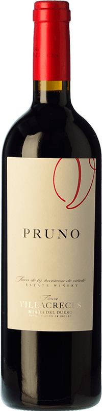 29,95 € Free Shipping | Red Wine Finca Villacreces Pruno Crianza — Aged D.O. Ribera del Duero Castilla y León Spain Tempranillo, Cabernet Sauvignon Magnum Bottle 1,5 L