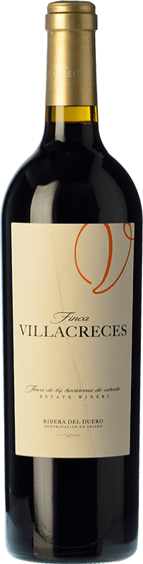 68,95 € Free Shipping | Red Wine Finca Villacreces Crianza — Aged D.O. Ribera del Duero Castilla y León Spain Tempranillo, Merlot, Cabernet Sauvignon Magnum Bottle 1,5 L