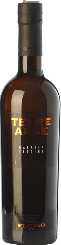 19,95 € 免费送货 | 强化酒 Florio Vergine Terre Arse D.O.C. Marsala 西西里岛 意大利 Grillo 瓶子 Medium 50 cl