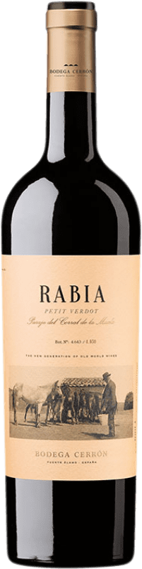 24,95 € Envoi gratuit | Vin Rouge Cerrón Rabia D.O. Jumilla Région de Murcie Espagne Petit Verdot Eco Biologique Bouteille 75 cl