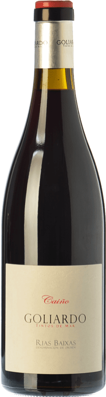 42,95 € Free Shipping | Red Wine Forjas del Salnés Goliardo Caiño Crianza — Aged D.O. Rías Baixas Galicia Spain Caíño Bottle 75 cl