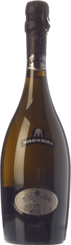 13,95 € 送料無料 | 白スパークリングワイン Foss Marai Marai de Marai Brut 若い I.G.T. Veneto ベネト イタリア Muscat White, Verdiso, Perera, Prosecco ボトル 75 cl