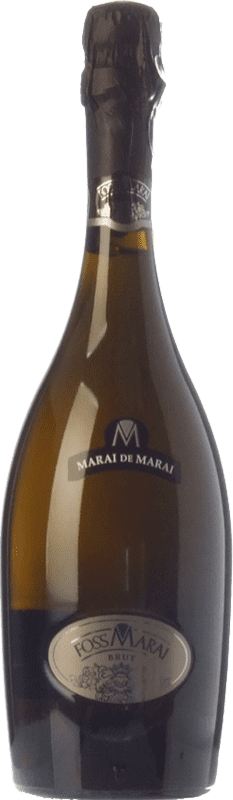 14,95 € Kostenloser Versand | Weißer Sekt Foss Marai Marai de Marai Brut — Herb Jung I.G.T. Veneto Venetien Italien Moscato — Muskateller, Verdiso, Perera, Prosecco 75 cl