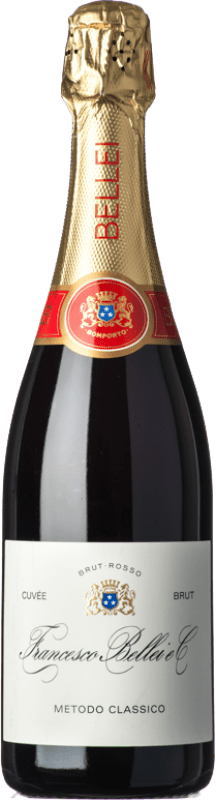 21,95 € Kostenloser Versand | Rosé Sekt Bellei Extra Brut Cuvée I.G.T. Emilia Romagna Emilia-Romagna Italien Lambrusco Flasche 75 cl
