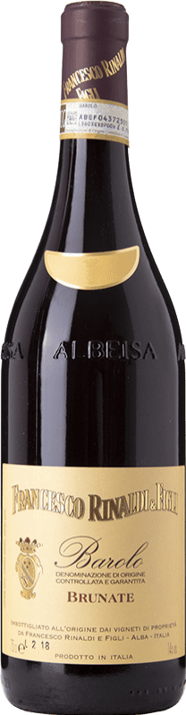 51,95 € Envio grátis | Vinho Tinto Francesco Rinaldi Brunate D.O.C.G. Barolo Piemonte Itália Nebbiolo 75 cl