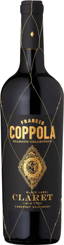 29,95 € Free Shipping | Red wine Francis Ford Coppola Diamond Claret Aged I.G. California California United States Merlot, Cabernet Sauvignon, Cabernet Franc, Petit Verdot Bottle 75 cl