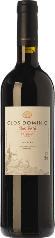 24,95 € Free Shipping | Red wine Clos Dominic Clos Petó Crianza D.O.Ca. Priorat Catalonia Spain Grenache, Cabernet Sauvignon, Carignan Bottle 75 cl