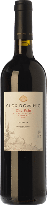 21,95 € Kostenloser Versand | Rotwein Clos Dominic Clos Petó Alterung D.O.Ca. Priorat Katalonien Spanien Grenache, Cabernet Sauvignon, Carignan Flasche 75 cl