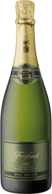 10,95 € 免费送货 | 白起泡酒 Freixenet Brut Nature 预订 D.O. Cava 加泰罗尼亚 西班牙 Macabeo, Xarel·lo, Parellada 瓶子 75 cl