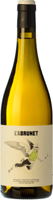 13,95 € Spedizione Gratuita | Vino bianco Frisach L'Abrunet Blanc D.O. Terra Alta Catalogna Spagna Grenache Bianca Bottiglia 75 cl