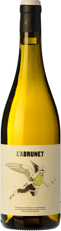 13,95 € Бесплатная доставка | Белое вино Frisach L'Abrunet Blanc D.O. Terra Alta Каталония Испания Grenache White бутылка 75 cl