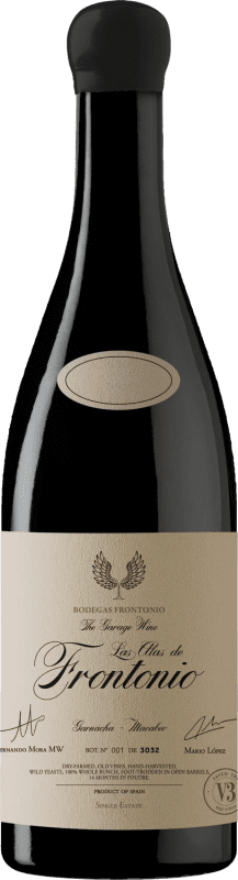 91,95 € 送料無料 | 赤ワイン Frontonio Las Alas 若い I.G.P. Vino de la Tierra de Valdejalón アラゴン スペイン Garnacha — グルナッシュ Eco — エコ ビオ オーガニック 75 cl