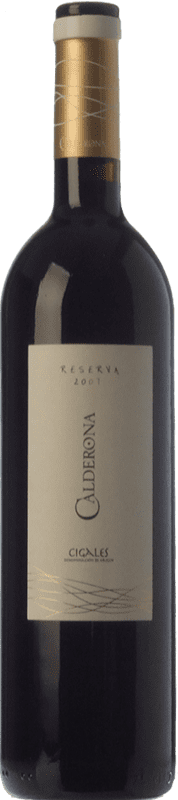 10,95 € Free Shipping | Red Wine Frutos Villar Calderona Reserve — Aged D.O. Cigales Castilla y León Spain Tempranillo Bottle 75 cl