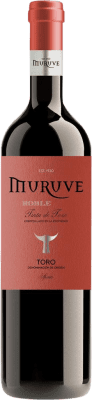 7,95 € Envío gratis | Vino tinto Frutos Villar Muruve Roble D.O. Toro Castilla y León España Tinta de Toro Botella 75 cl