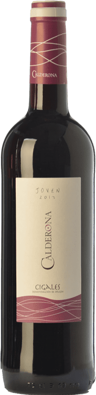 5,95 € Free Shipping | Red Wine Frutos Villar Viña Calderona Young D.O. Cigales Castilla y León Spain Tempranillo 75 cl