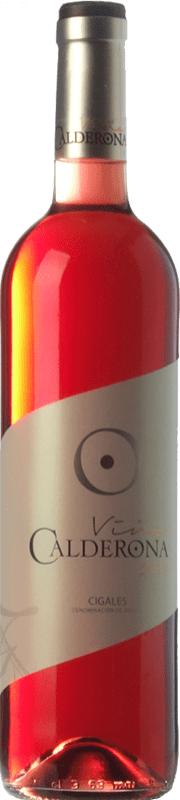 6,95 € Envoi gratuit | Vin Rosé Frutos Villar Viña Calderona Jeune D.O. Cigales Castille et Leon Espagne Tempranillo, Garnacha — Grenache, Albillo, Verdejo Bouteille 75 cl