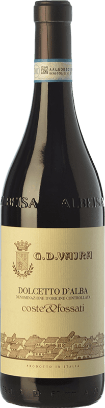 22,95 € Envoi gratuit | Vin rouge G.D. Vajra Coste & Fossati D.O.C.G. Dolcetto d'Alba Piémont Italie Dolcetto Bouteille 75 cl