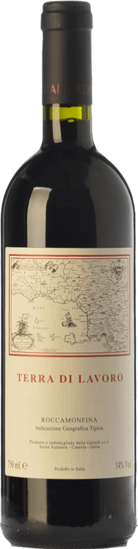 56,95 € 免费送货 | 红酒 Galardi Terra di Lavoro I.G.T. Roccamonfina 坎帕尼亚 意大利 Aglianico, Piedirosso 瓶子 75 cl