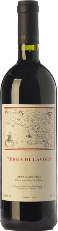 59,95 € Kostenloser Versand | Rotwein Galardi Terra di Lavoro I.G.T. Roccamonfina Kampanien Italien Aglianico, Piedirosso Eco — Biologisch Flasche 75 cl