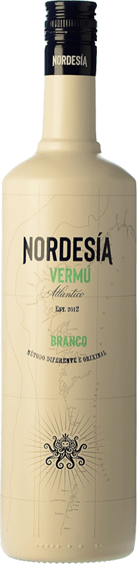 17,95 € Envío gratis | Vermut Atlantic Galician Blanco Nordesía Galicia España Botella 1 L