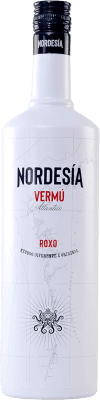 17,95 € Free Shipping | Vermouth Atlantic Galician Vermú Rojo Nordesía Galicia Spain Bottle 1 L