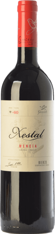 13,95 € Free Shipping | Red Wine Gancedo Xestal Crianza — Aged D.O. Bierzo Castilla y León Spain Mencía Bottle 75 cl