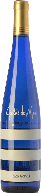 13,95 € 免费送货 | 白酒 Hammeken Gotas de Mar D.O. Rías Baixas 加利西亚 西班牙 Albariño 瓶子 75 cl