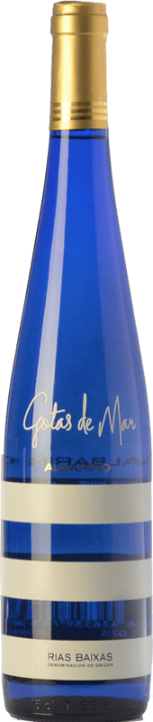 17,95 € Envío gratis | Vino blanco Hammeken Gotas de Mar D.O. Rías Baixas Galicia España Albariño Botella 75 cl