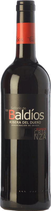 12,95 € Free Shipping | Red wine García de Aranda Señorío de los Baldíos Aged D.O. Ribera del Duero Castilla y León Spain Tempranillo Bottle 75 cl