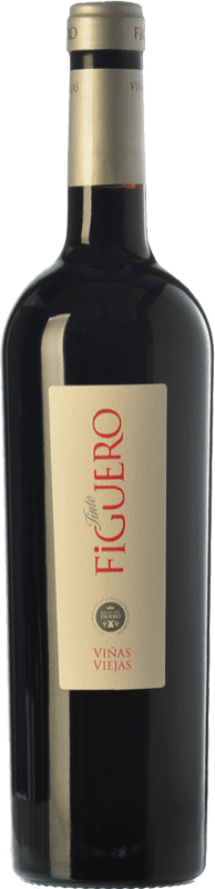 28,95 € Free Shipping | Red Wine Figuero VV Viñas Viejas — Old Vines Crianza — Aged D.O. Ribera del Duero Castilla y León Spain Tempranillo Bottle 75 cl